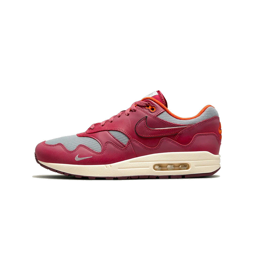 Nike Air Max 1 Patta Waves Rush Maroon (with Bracelet)