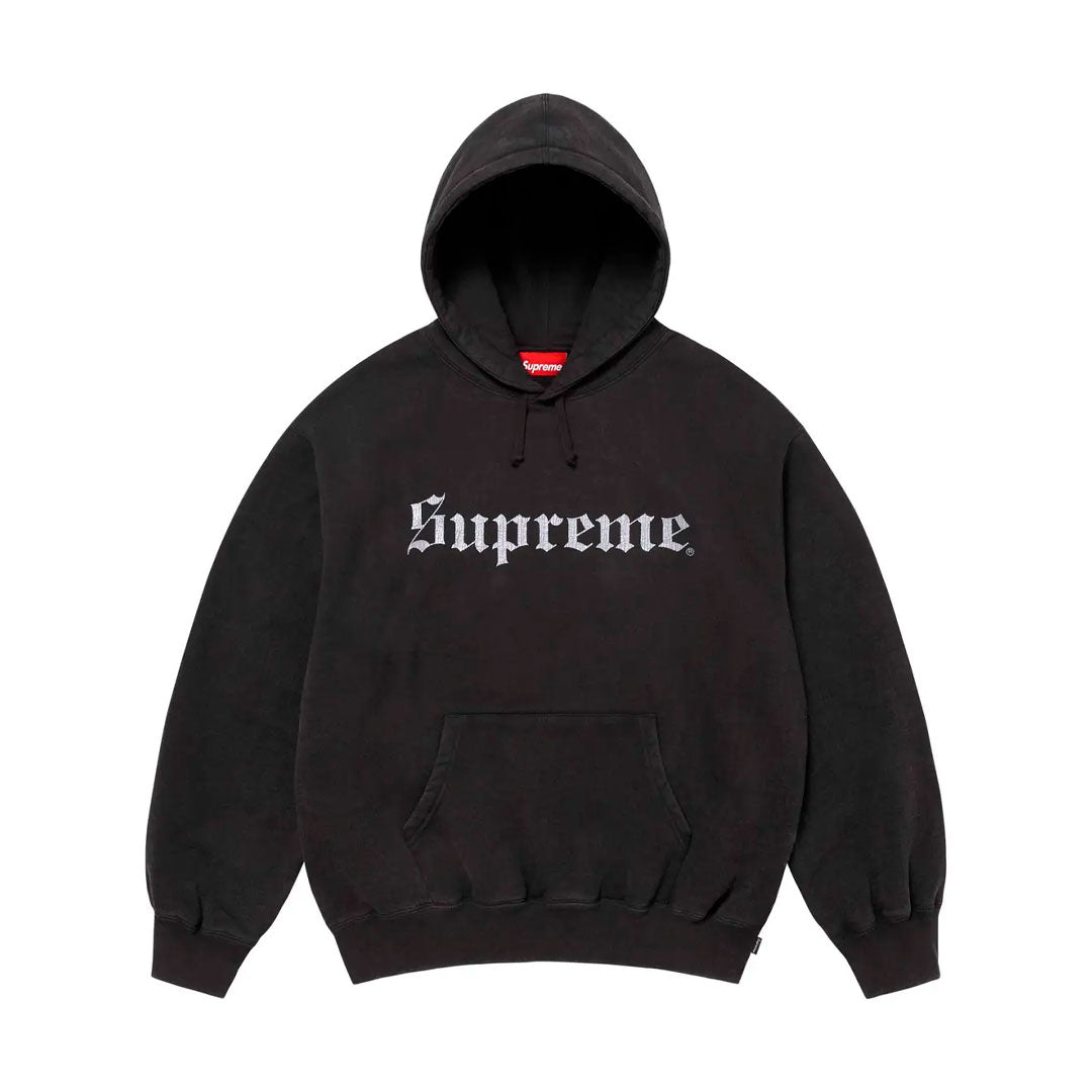 Hoodie Supreme Washed Old English