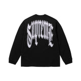 Camiseta Supreme manga larga Intarsia Black