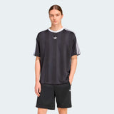 Camiseta adidas Originals Jacquard en negro