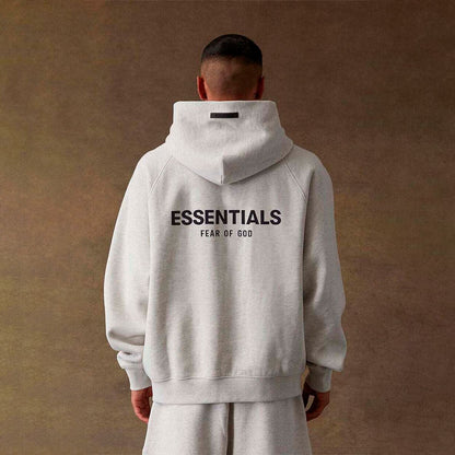 Hoodie Essentials Fear of God 'Light Oatmeal' FW22