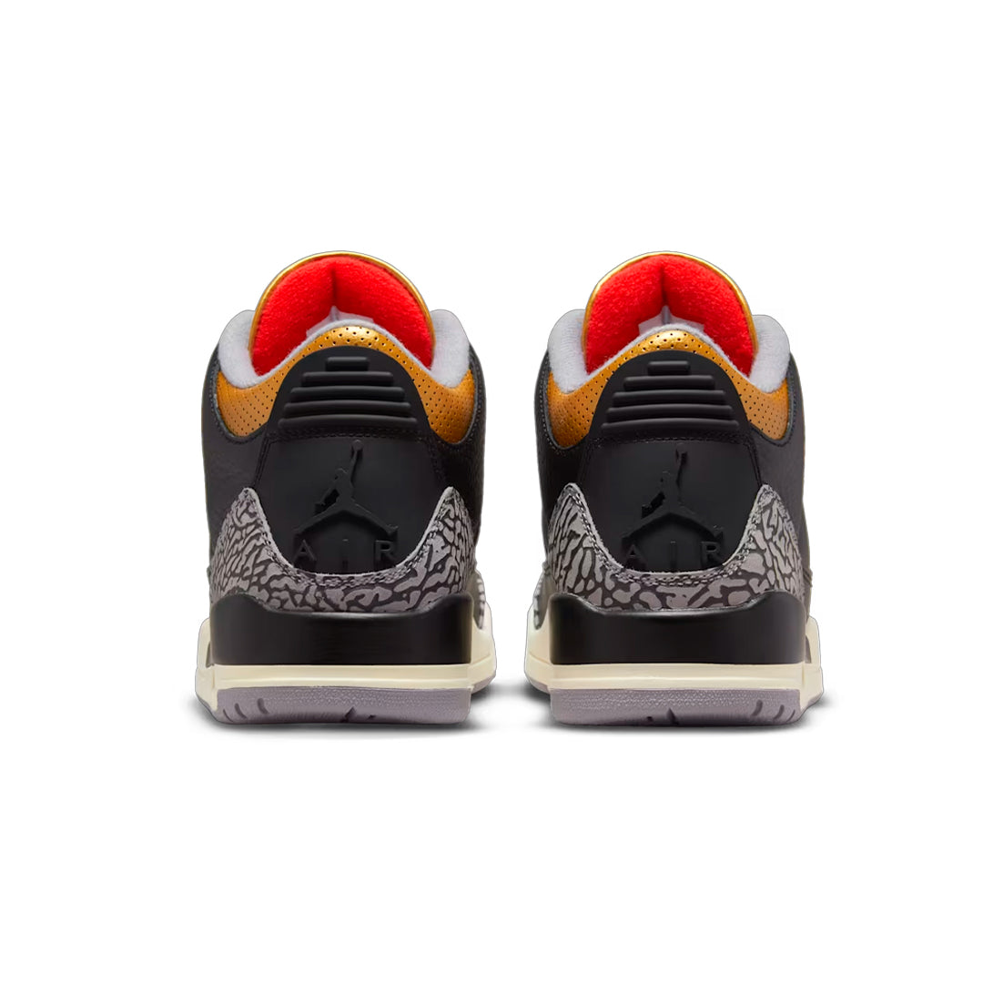Jordan 3 Retro Black Cement Gold