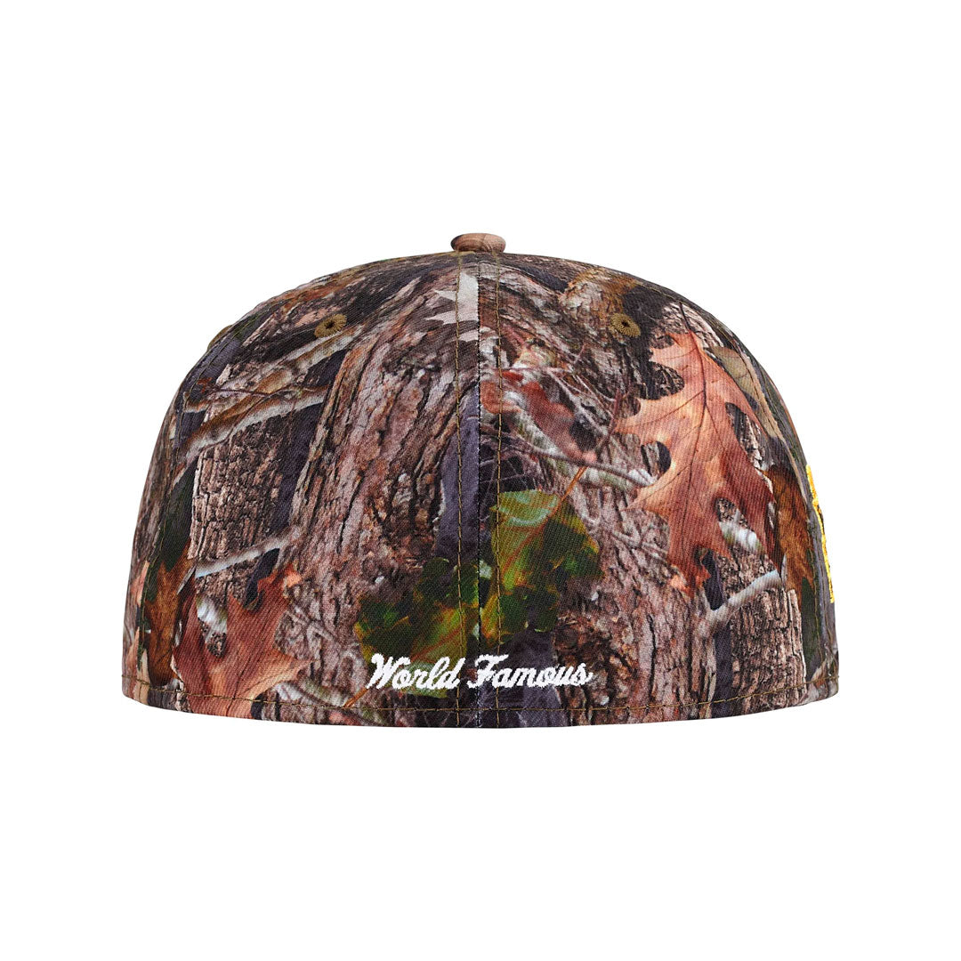 Gorro Supreme x New Era Championship Box Logo en camo