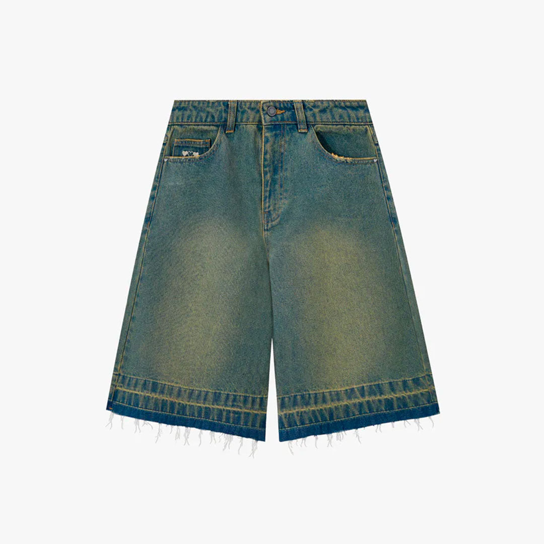 Short Nude Project Denim Baggy Indigo