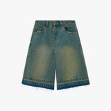 Short Nude Project Denim Baggy Indigo