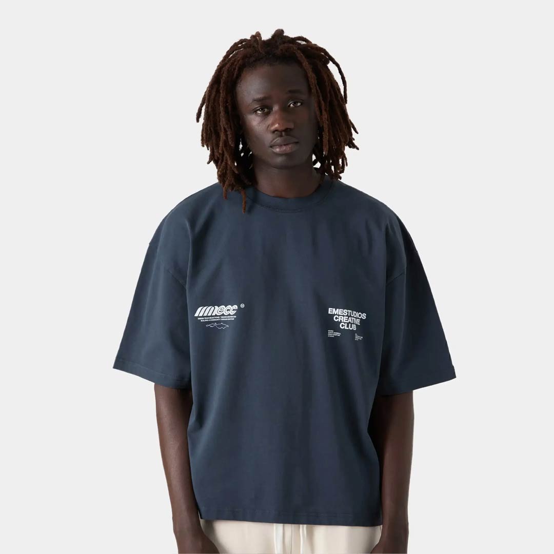 Camiseta Eme Studios ECC Navy