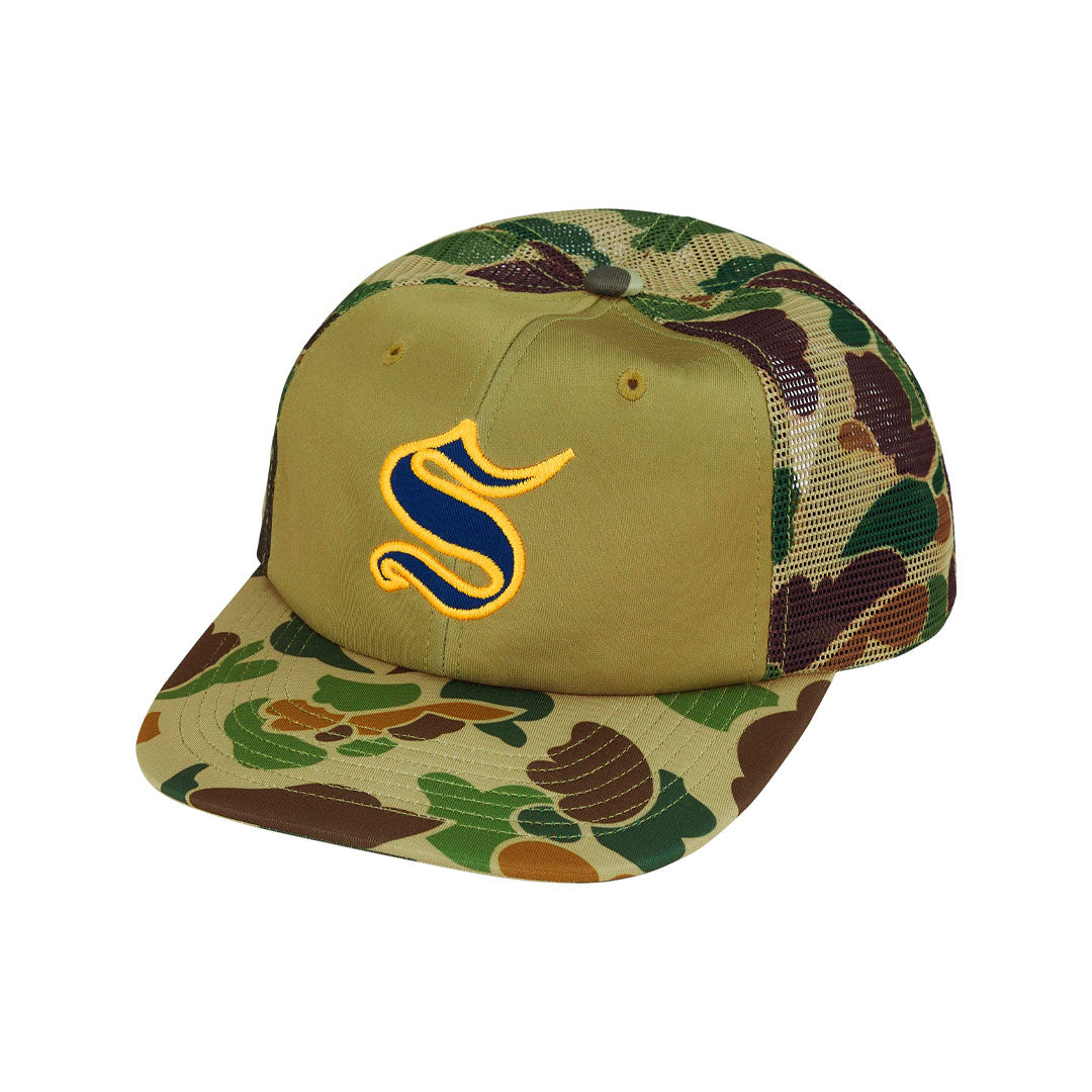 Gorro Supreme Contrast S Mesh Olive Camo