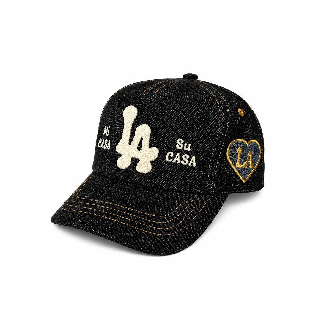 Gorro GQH Mi Casa Su Casa LA Black Denim
