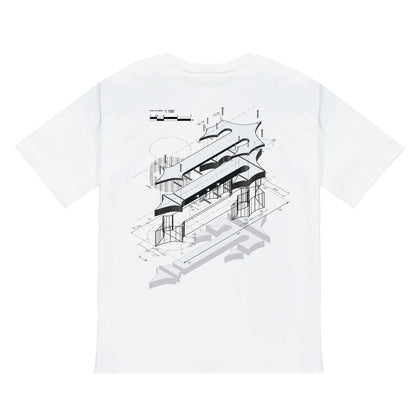 Camiseta Trapstar DIY 3.0 en blanco