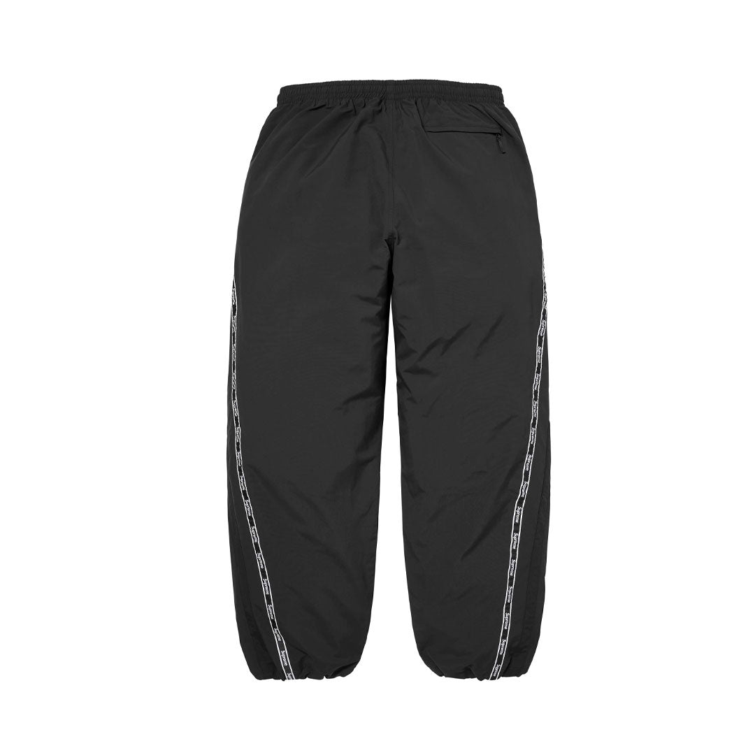 Pantalón Supreme Logo Taping Black