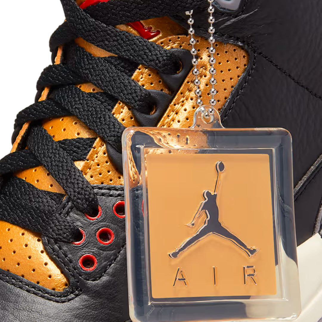 Jordan 3 Retro Black Cement Gold