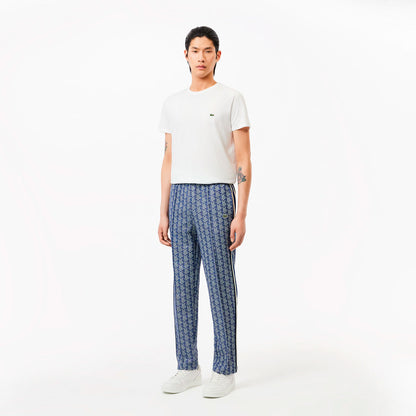 Pantalón Lacoste Paris Monogram en azul