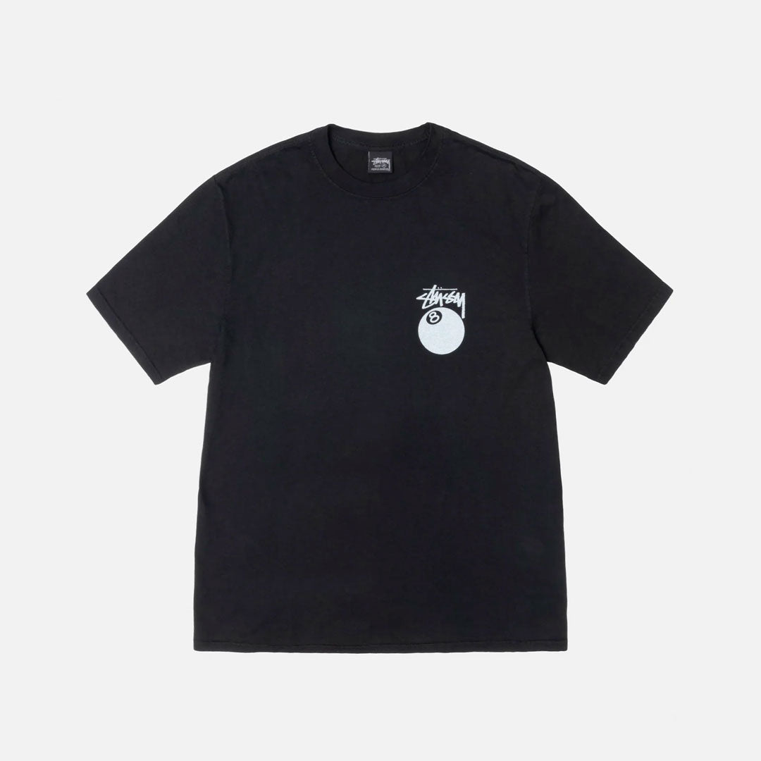 Camiseta Stussy 8 Ball en negro