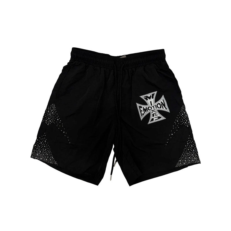Shorts Mixed Emotion Classic Nylon Black