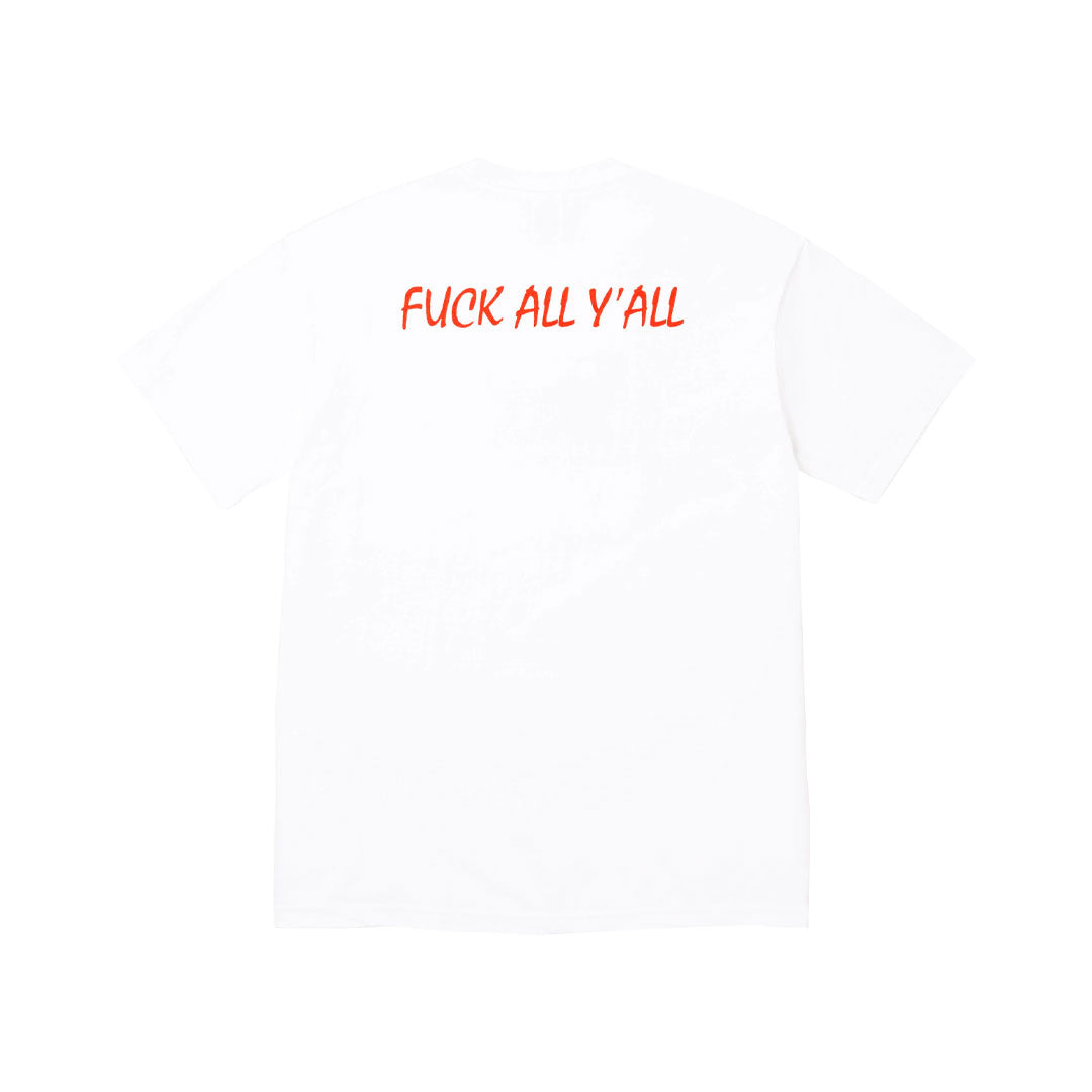 Camiseta Supreme Split Logo White