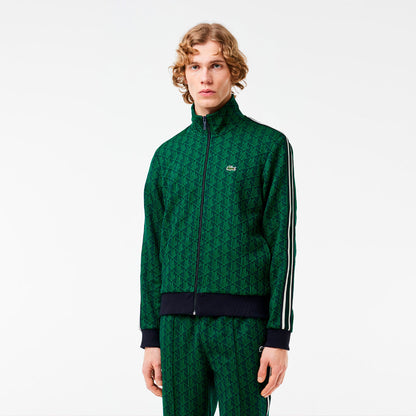 Campera Lacoste Paris Monogram en verde