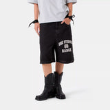 Short Eme Studios Badge Shadow Denim