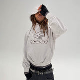 Hoodie Scuffers Double Light Grey