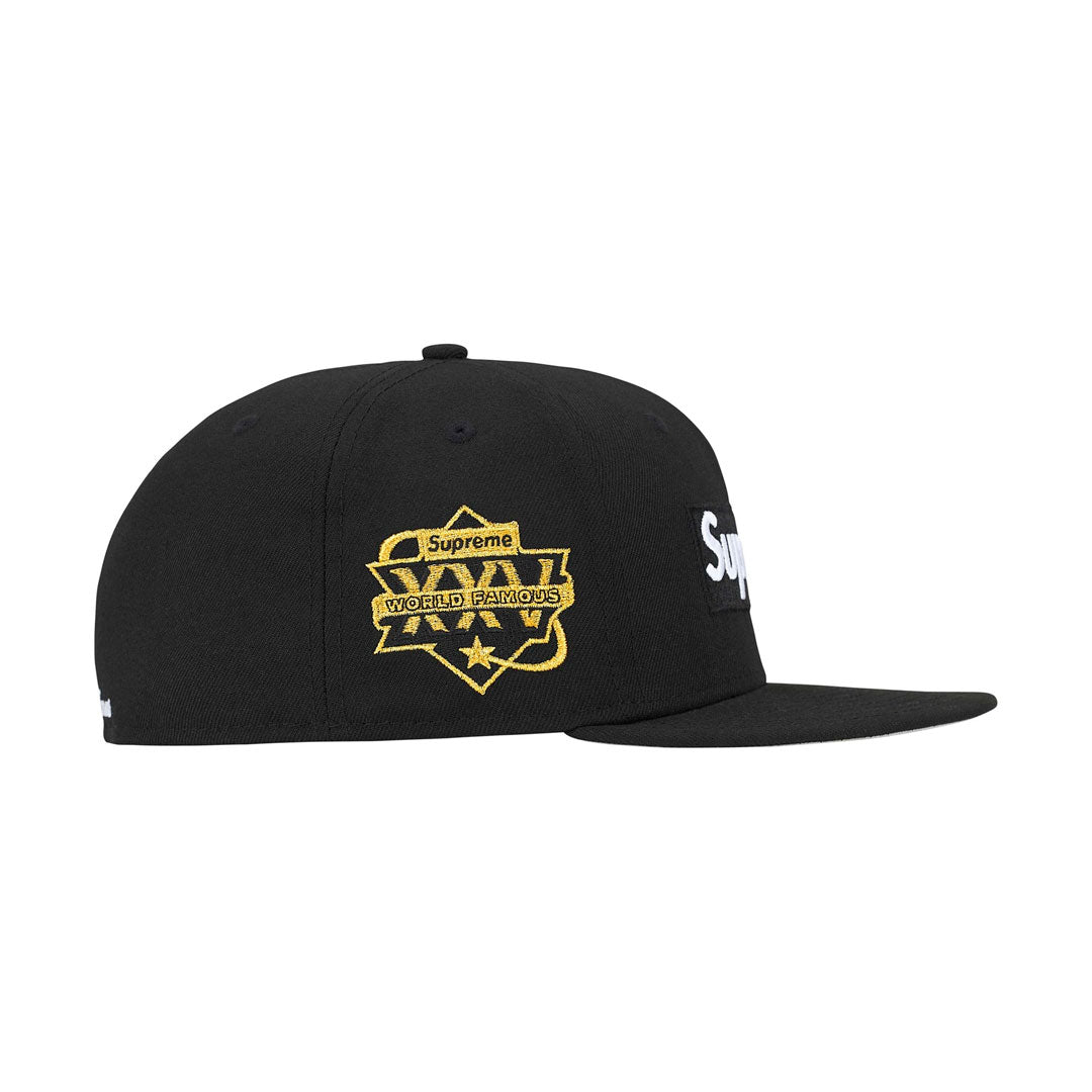 Gorro Supreme x New Era Championship Box Logo en negro