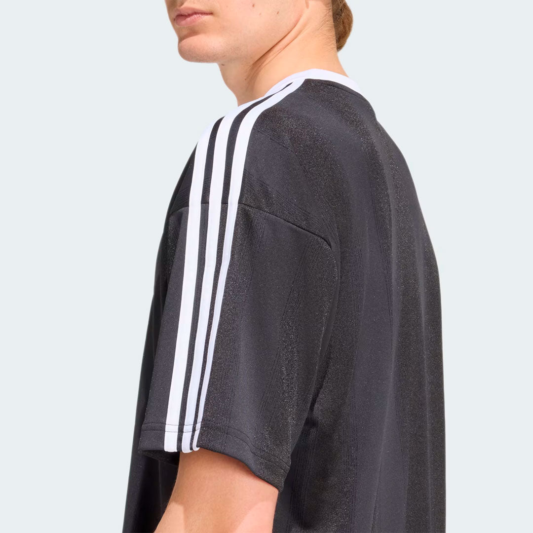 Camiseta adidas Originals Jacquard en negro
