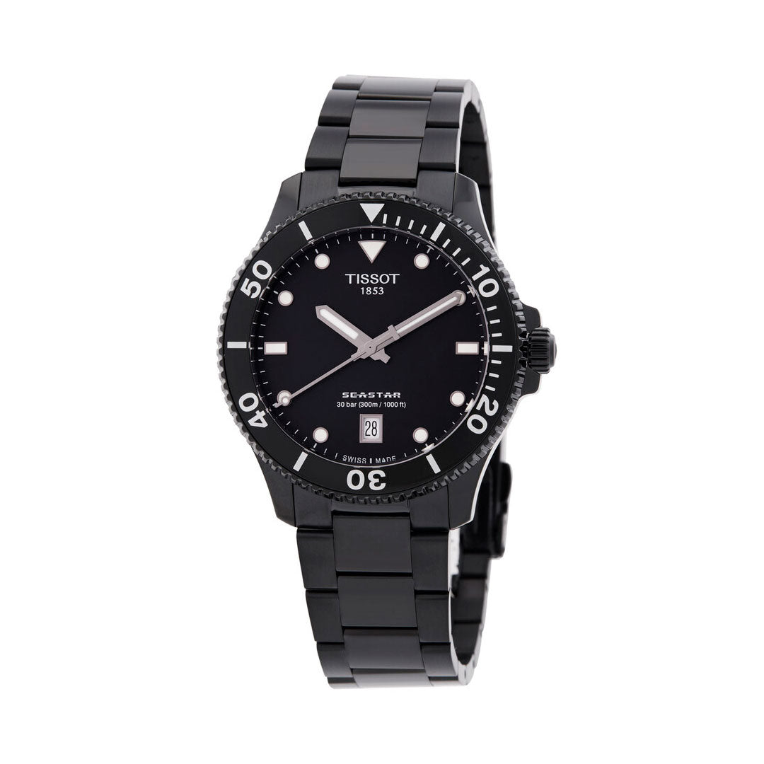 Tissot Seastar 1000 Quartz Black Dial