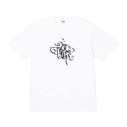 Camiseta Supreme Smoke en blanco