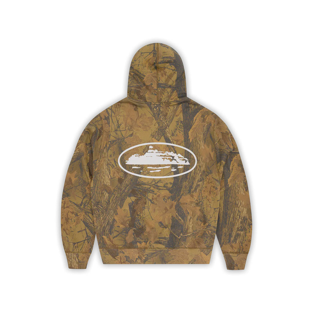 Campera Corteiz Island Puff Forest Camo