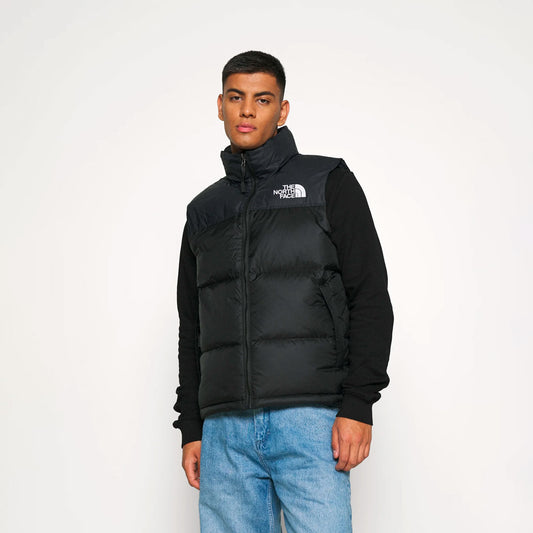 Chaleco 1996 the north face Retro Nuptse 700 en negro