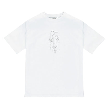 Camiseta Trapstar DIY 3.0 en blanco