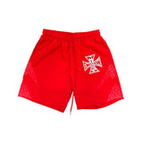 Shorts Mixed Emotion Classic Nylon Red