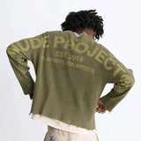 Sweater Nude Project Perfect Crop Green