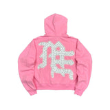 Campera Mixed Emotion End Rhinestone Pink