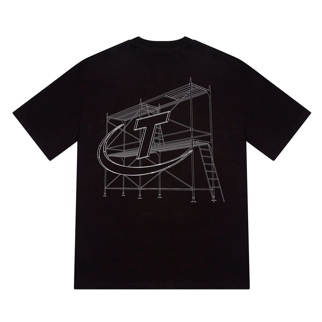 Camiseta Trapstar Hyperdrive DIY en negro