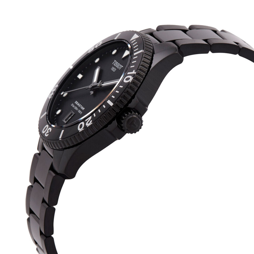 Tissot Seastar 1000 Quartz Black Dial