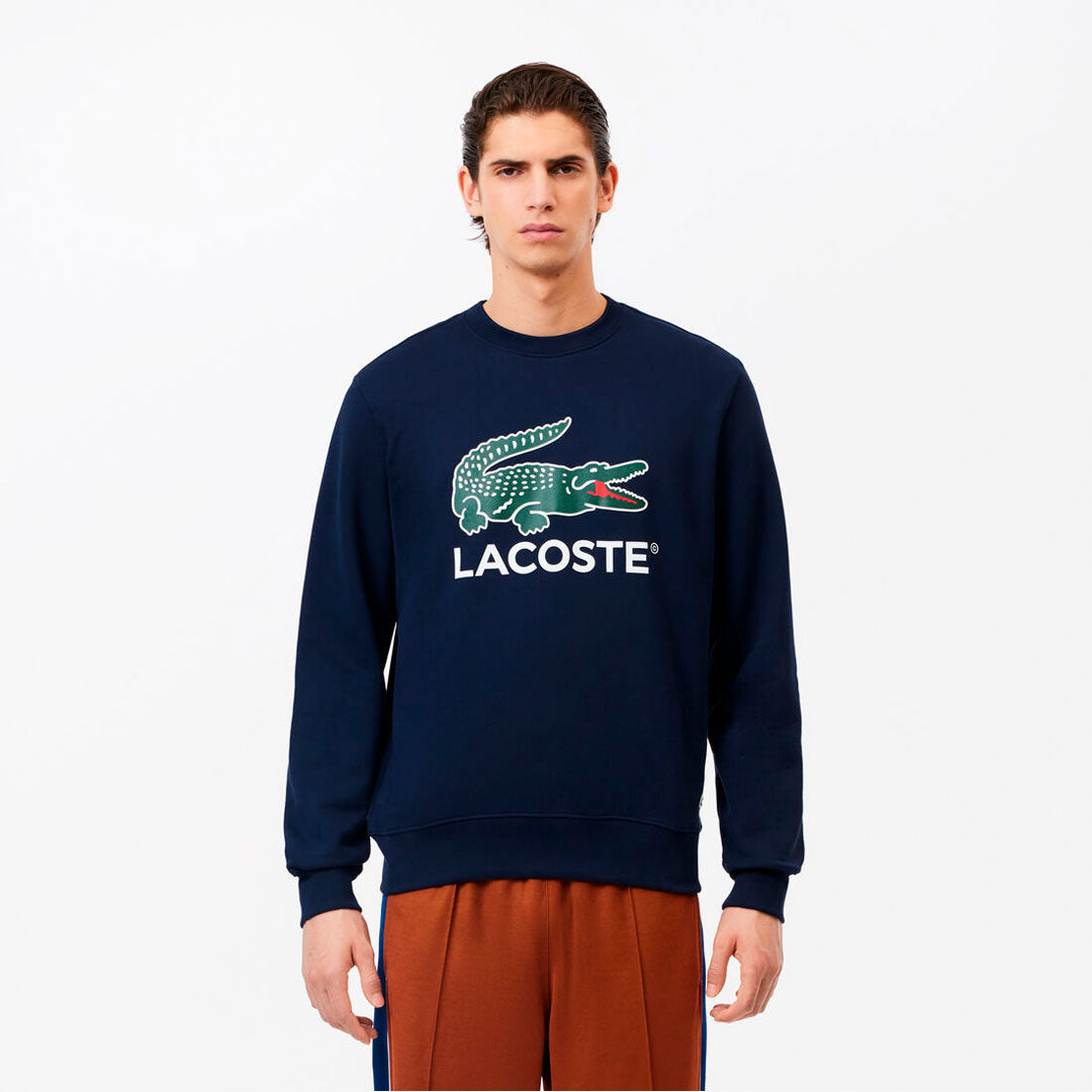 Buzo Lacoste Graphic Midnight Blue