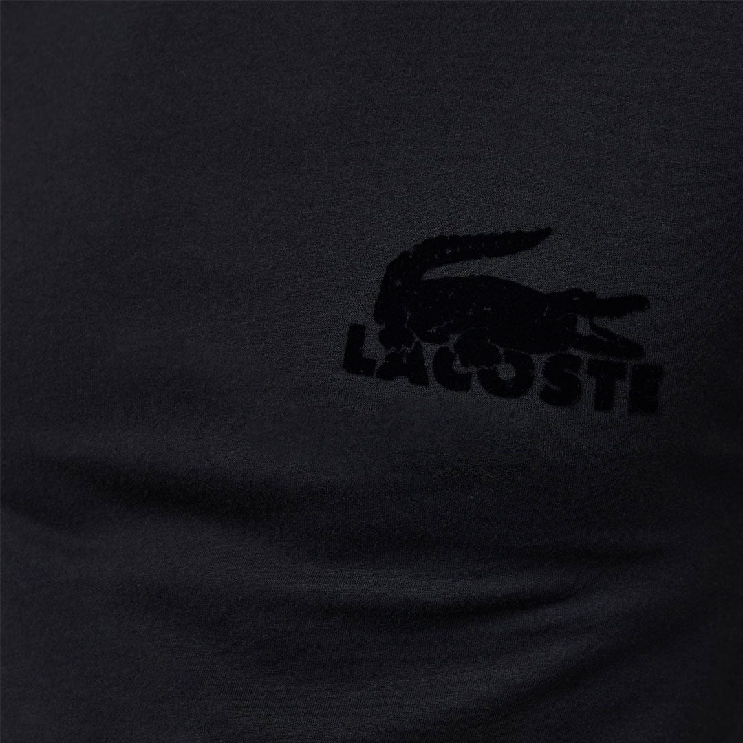 Camiseta Lacoste en negro