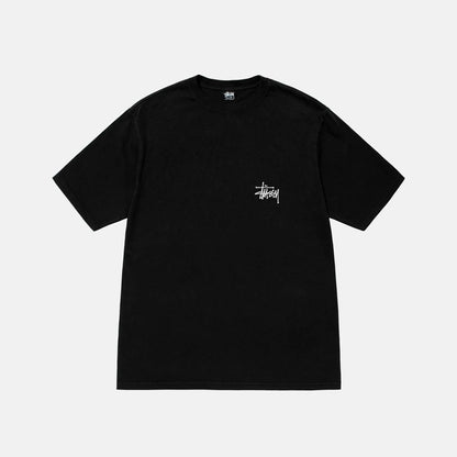 Camiseta Stussy Basic Logo en negro