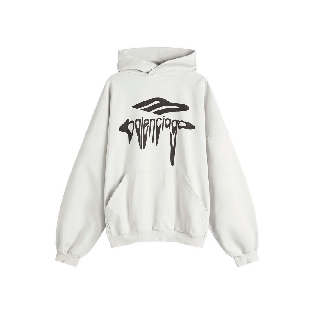 Hoodie Balenciaga Off-White 3B Liquified