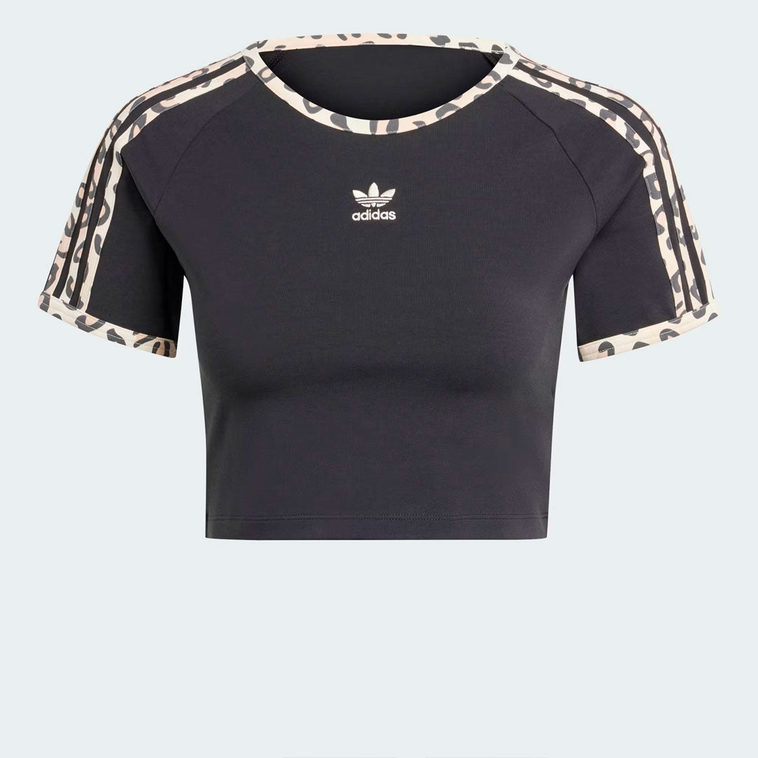 Baby tee adidas Originals 3-Stripes en camo