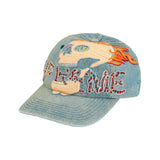 Gorro Supreme WFST 6-Panel Denim