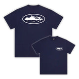 Camiseta Corteiz OG Island en azul