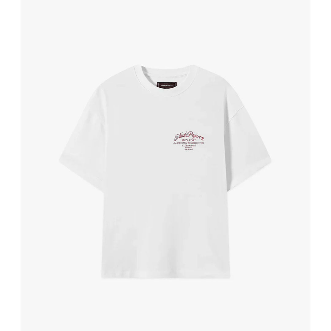 Camiseta Nude Project Locally Hated en blanco