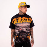 Camiseta Life Hustlers Racing Black