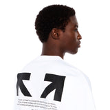 Camiseta Off-White Half Arrow oversize