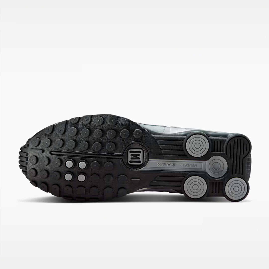Nike Shox R4 Metallic Silver Black