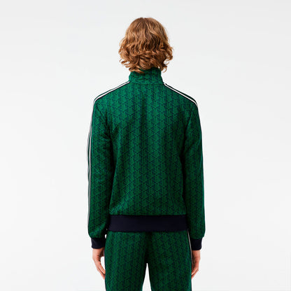 Campera Lacoste Paris Monogram en verde