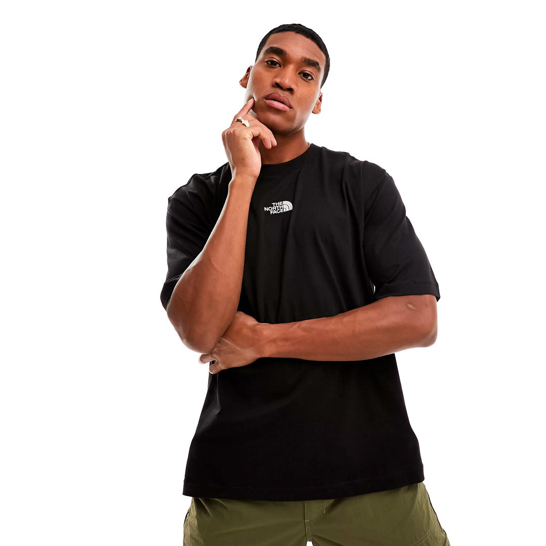 Camiseta the north face Oversize en negro