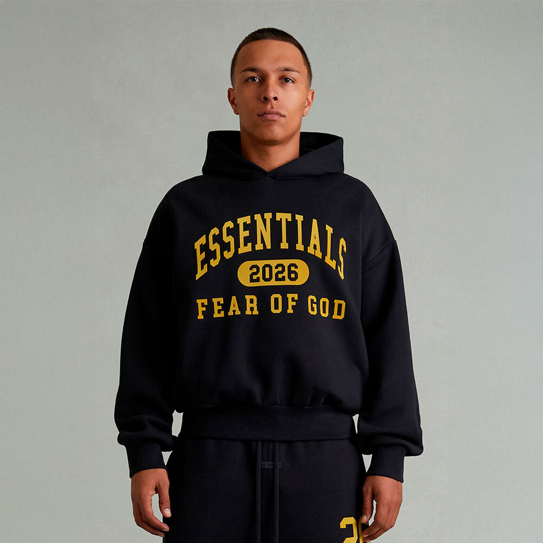 Hoodie Essentials Fear of God Classic Fleece Yellow