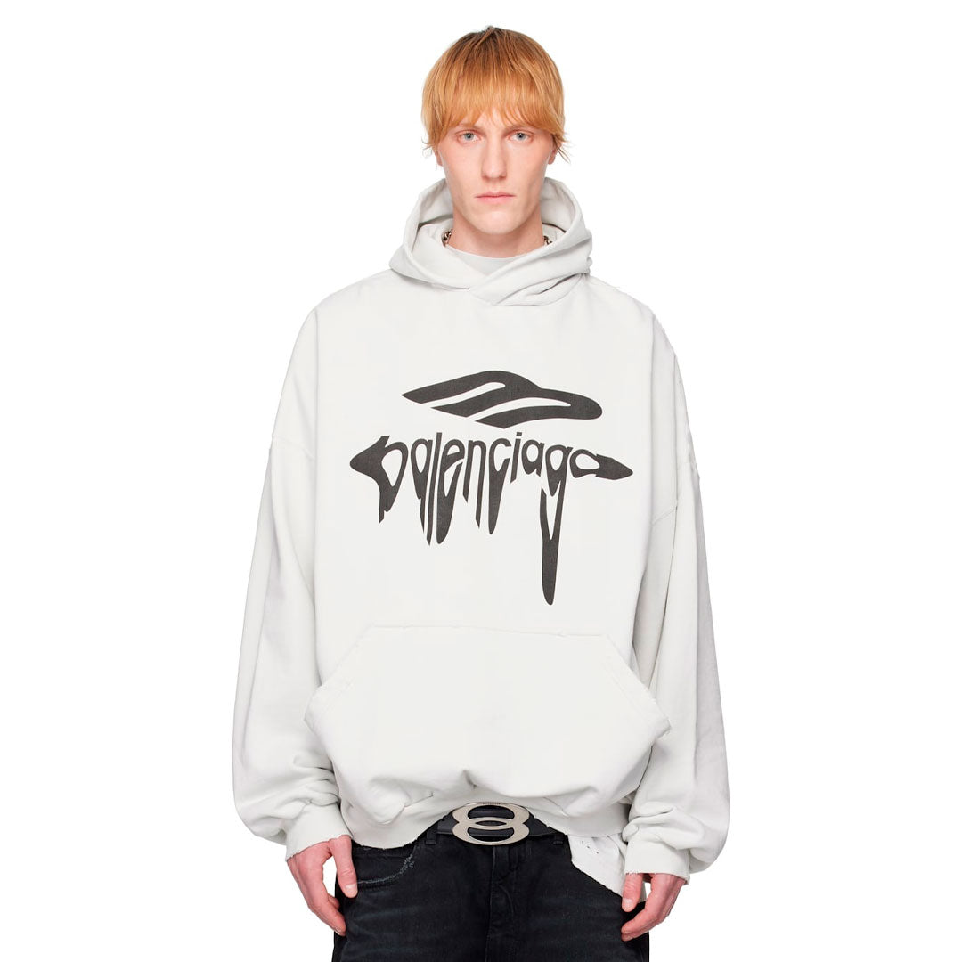 Hoodie Balenciaga Off-White 3B Liquified