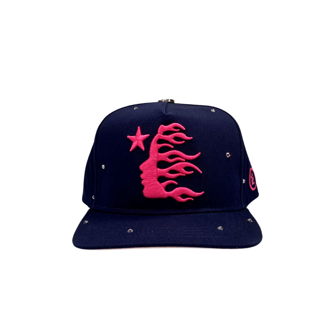 Gorro Hellstar OG Logo Snapback Navy